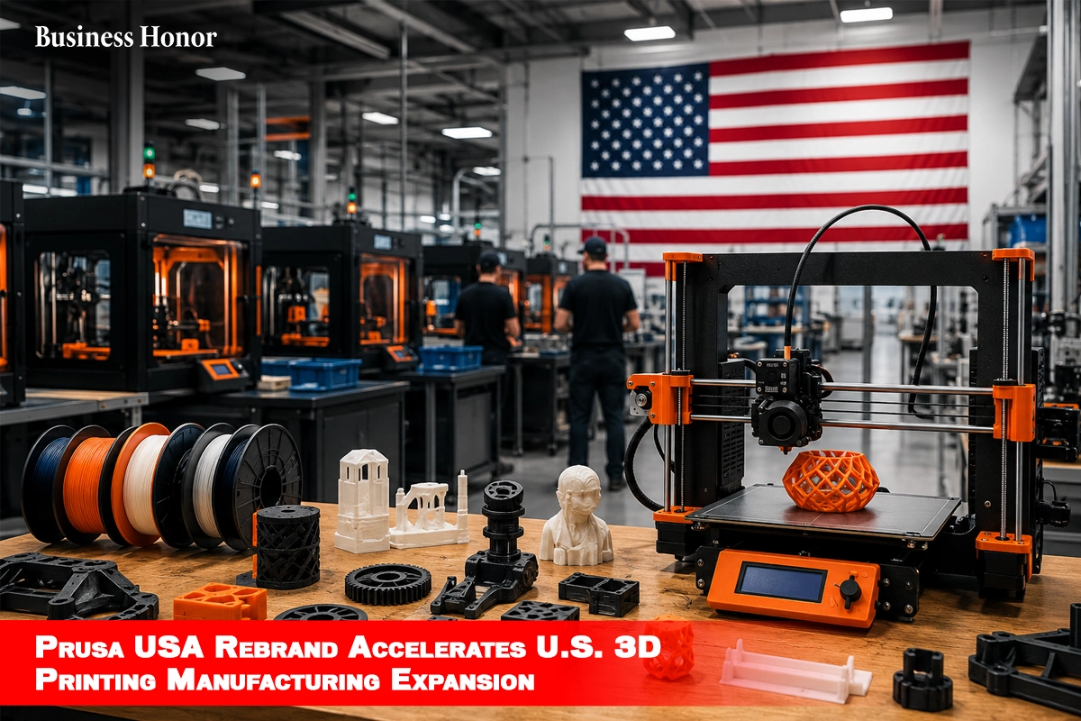 Prusa USA Rebrand Accelerates U.S. 3D Printing Manufacturing Expansion